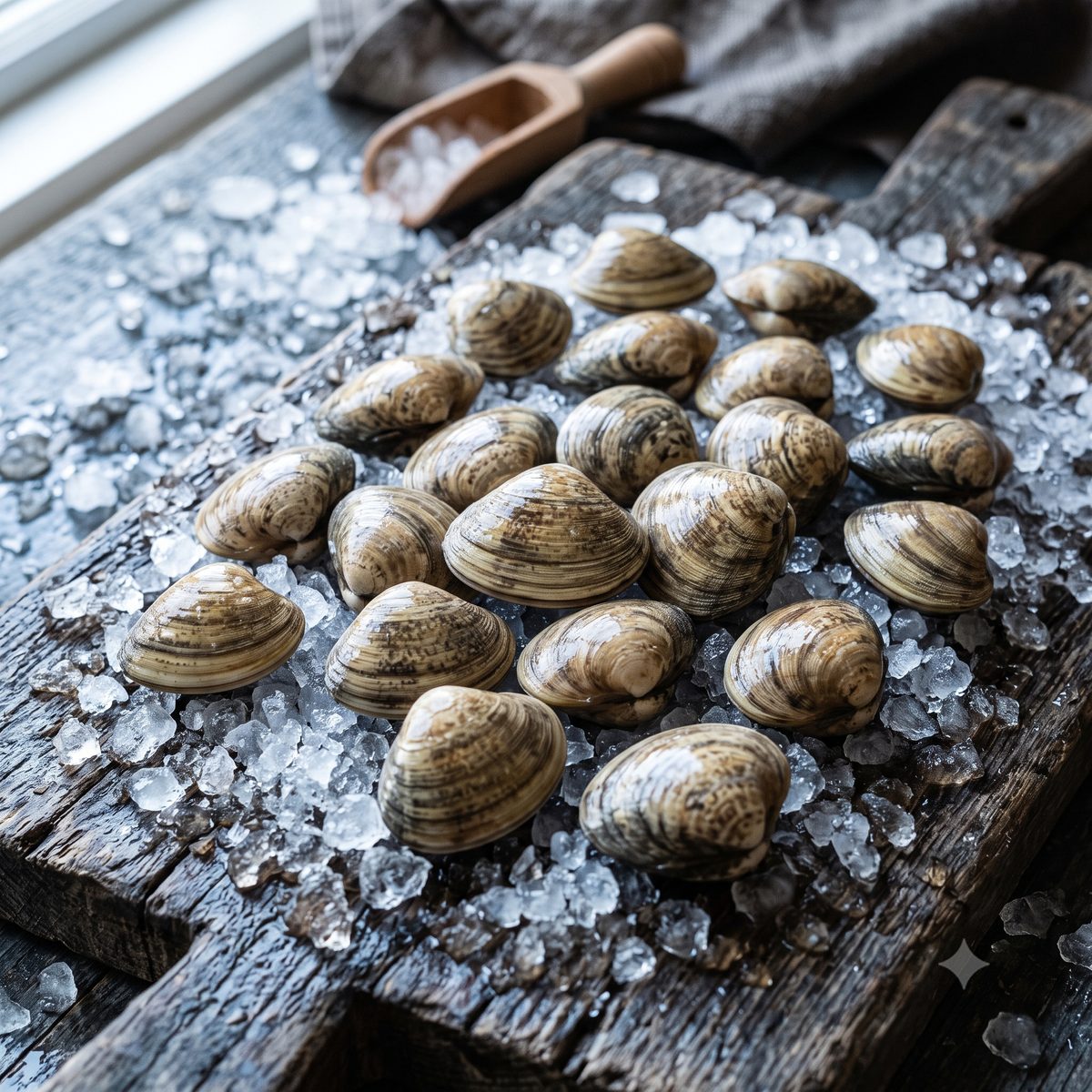 Clam dish cooked with GLOBAL CLAM